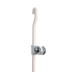 STAS J Rail™ max stang 4x4 wit 100 cm met haak 40 kg