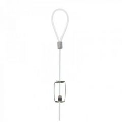 5 x STAS Perlon koord - met lus - lengte 150 cm - met 5 x smartspring ophanghaak ( voordeelpak )