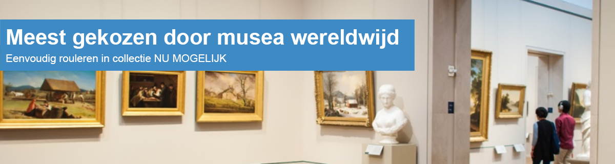 Meest gekozen door musea wereldwijd